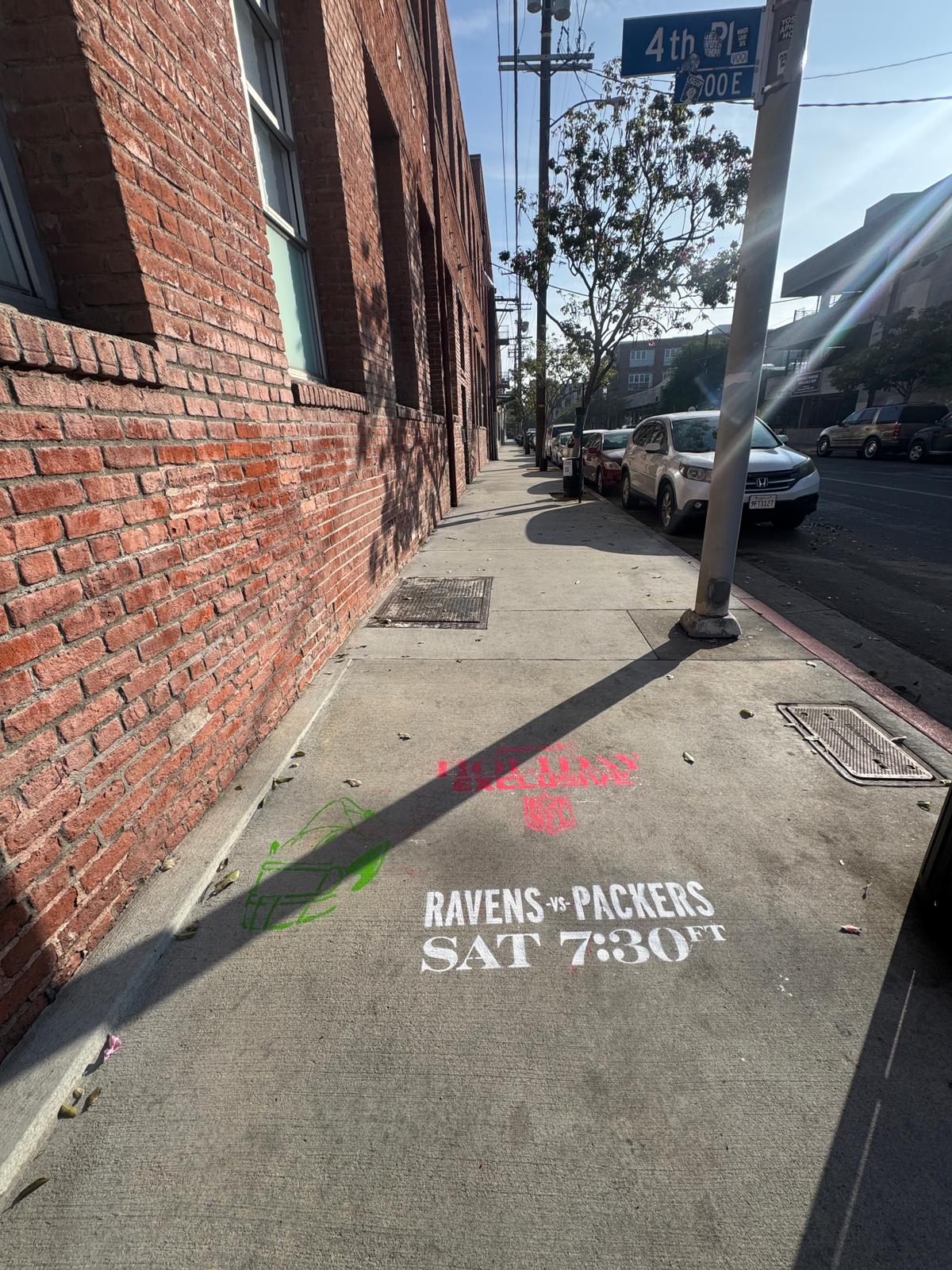 Stencil 23.8 Arts District 4 Th St